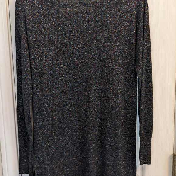 Black Rainbow Foil A New Day Sweater Size M - Picture 5 of 6